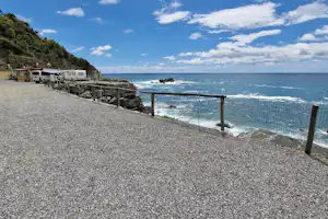 Camping Framura Standplätze mit Blick aufs Meer