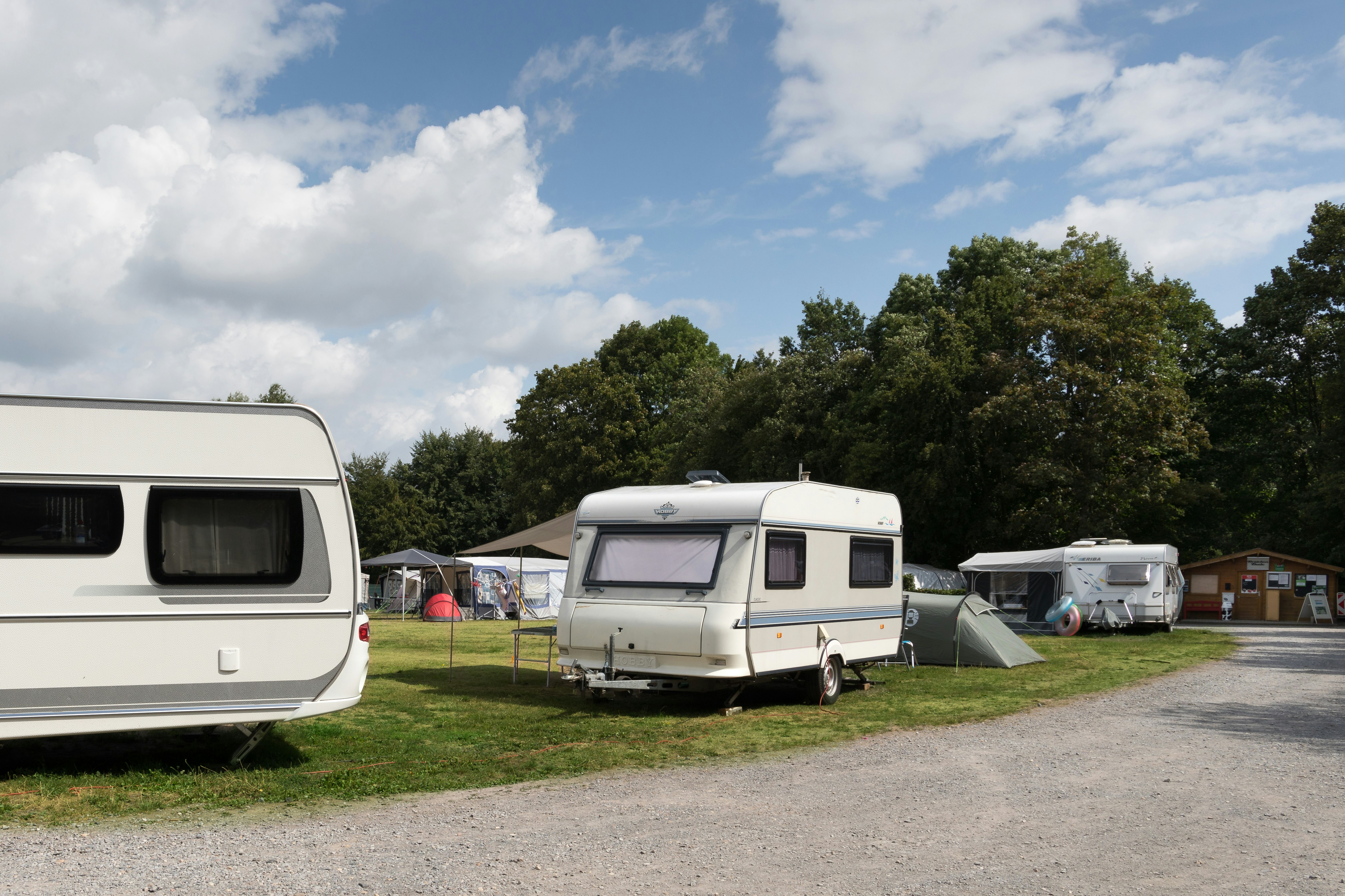 Camping- & Freizeitanlage Dreiländersee - Standplätze auf dem Campingplatz