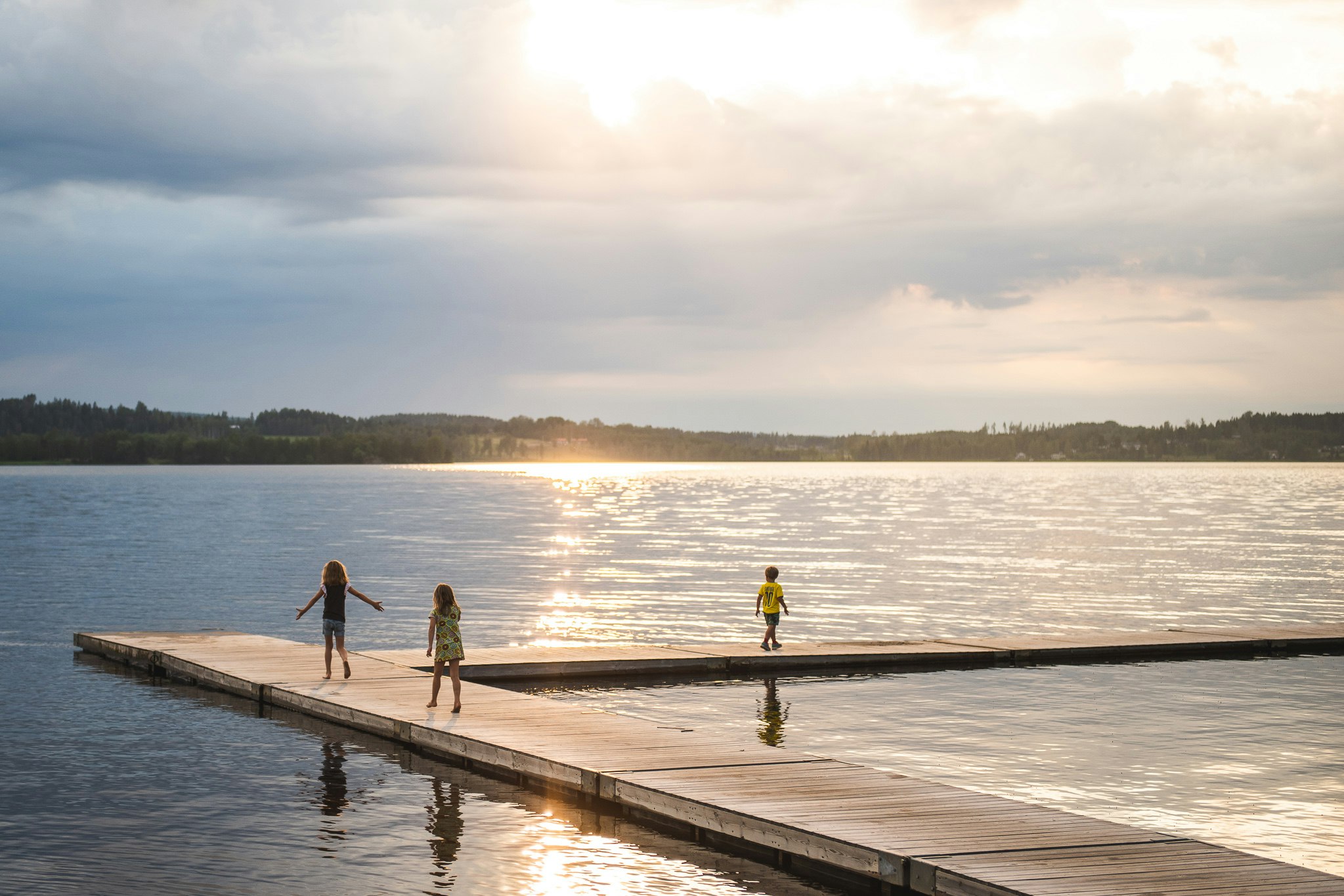 Camping Frykenbaden - Badesteg am See