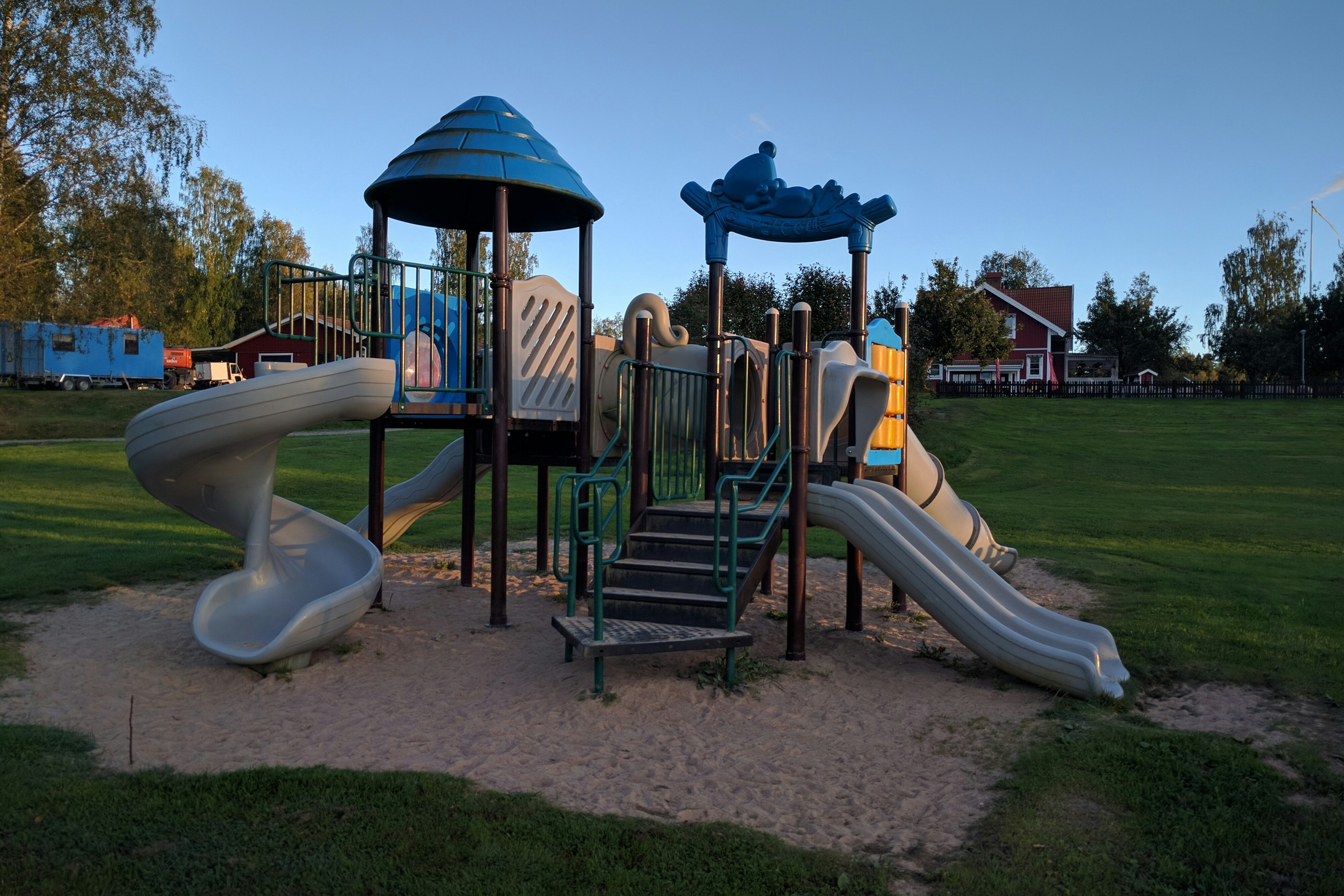 Camping Frykenbaden - Kinderspielplatz auf dem Campingplatz