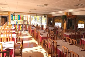 Camping Fuente - Restaurant vom Campingplatz