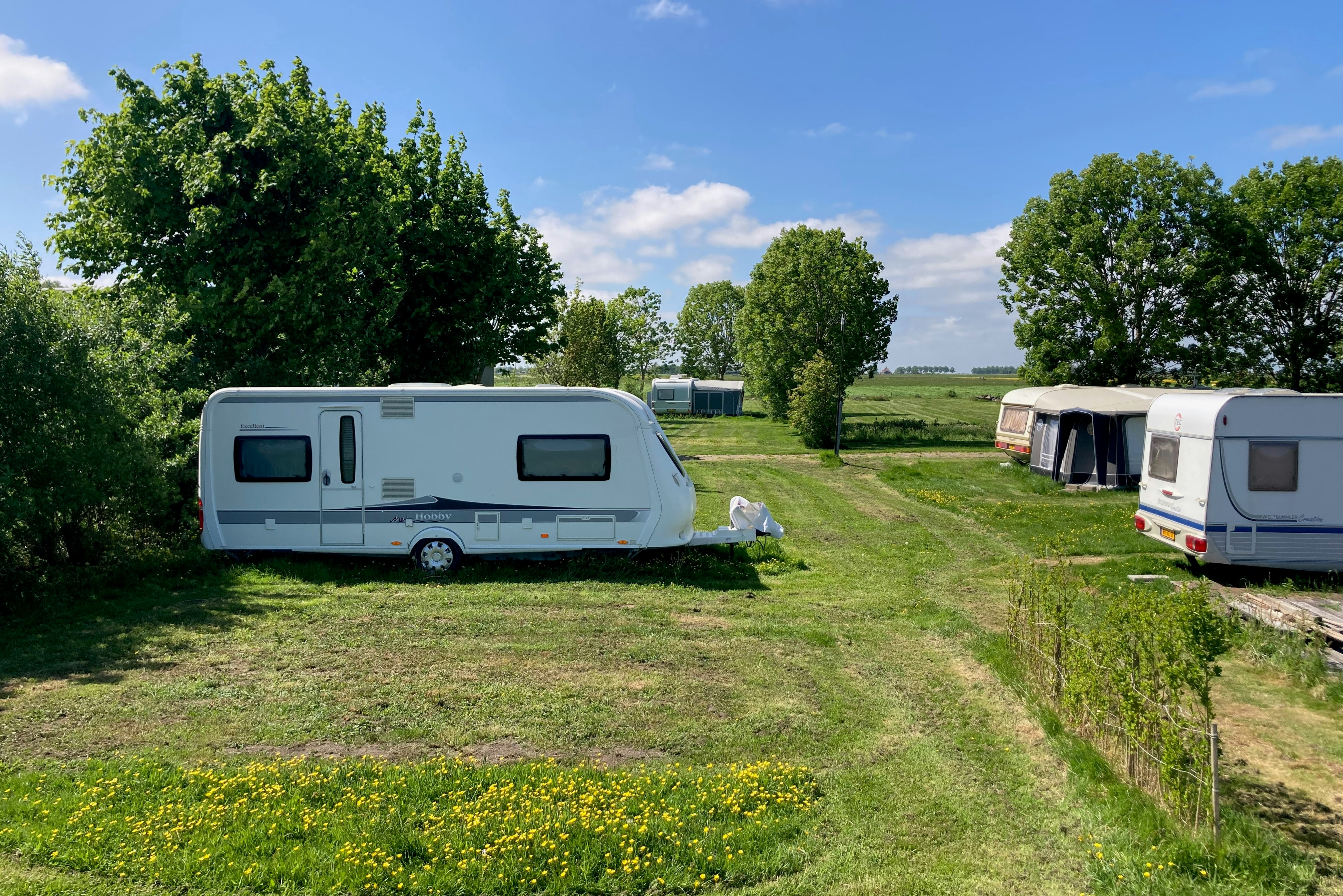 Camping Kaepwei 5  Camping Gaastmeer - Standplätze im Grünen auf dem Campingplatz