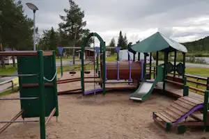 Camping Gällivare - Campingplatz mit Kinderspielplatz