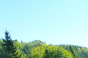Camping Gaisweiher - mit Blick auf den See