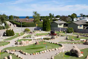 Camping Gammelbro - Minigolf auf dem Campingplatz