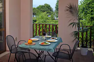Camping Garden Tourist - Blick von der Terrasse auf den Gardasee