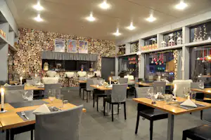 Camping Giessenpark - Innenansicht vom Restaurant auf dem Campingplatz