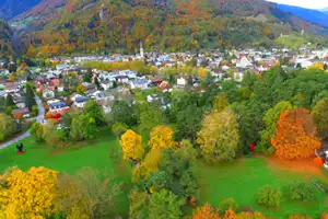 Camping Giessenpark - Campingplatz aus der Vogelperspektive