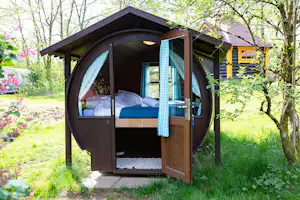 LandGut Girtenmühle Camping LandGut Girtenmühle - Schlaffass auf dem Campingplatz