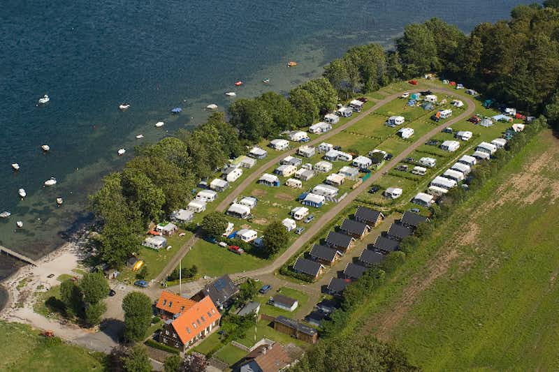 Camping Gl. Ålbo - Übersicht auf das gesamte Campingplatz Gelände 