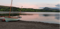 Camping Glanllyn Lakeside - Sonnenuntergang über dem See