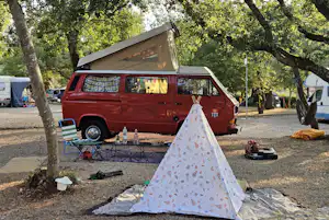 Camping Glavotok - Standplätze auf dem Campingplatz