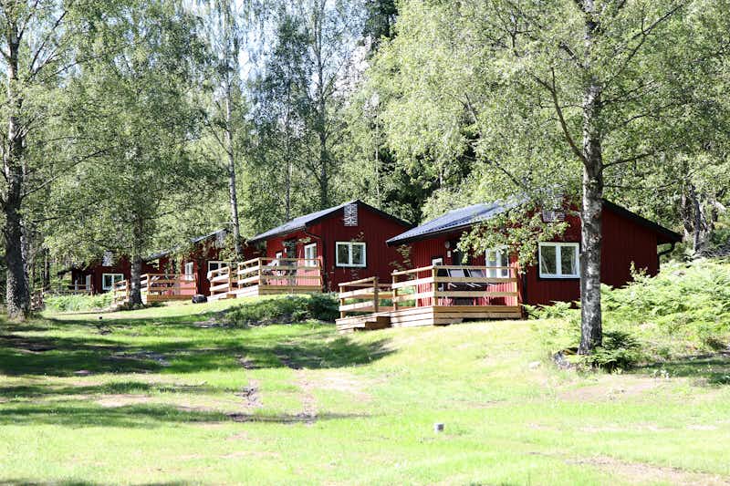 Camping Gålö Havsbad  -  Mobilheime vom Campingplatz im Grünen