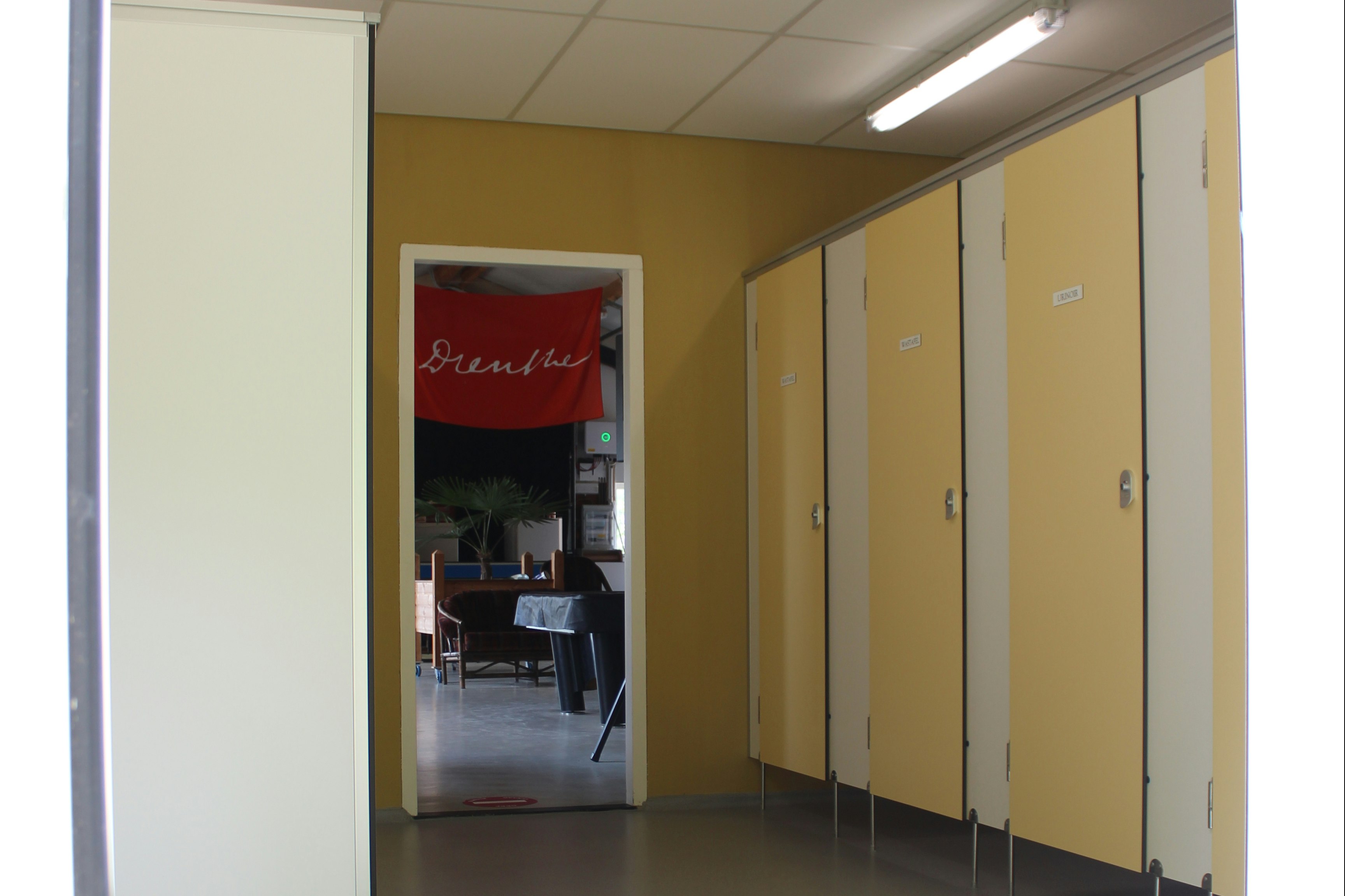 Camping GoedVertoef  - Innenansicht des Sanitärgebäudes