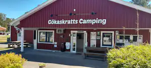 Camping Gökaskratt - Rezeptionsgebäude des Campingplatzes
