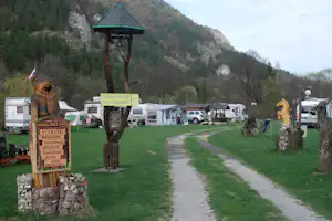 Camping Goralský Dvor - Eingang des Campingplatz
