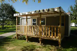 Camping Goyetchea - Mobilheime auf dem Campingplatz