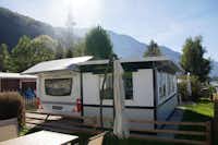 Camping Grabner - Wohnwagen und Mobilheim auf dem Campingplatz