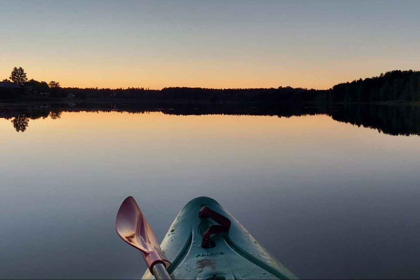 Naturcamping Lagom  Camping Gräsmarksgården - Kanufahren als Freizeitaktivität