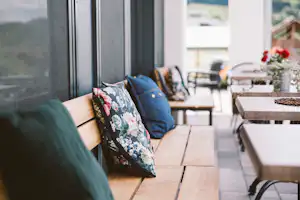 Camping Gritt - Terrasse des Restaurants