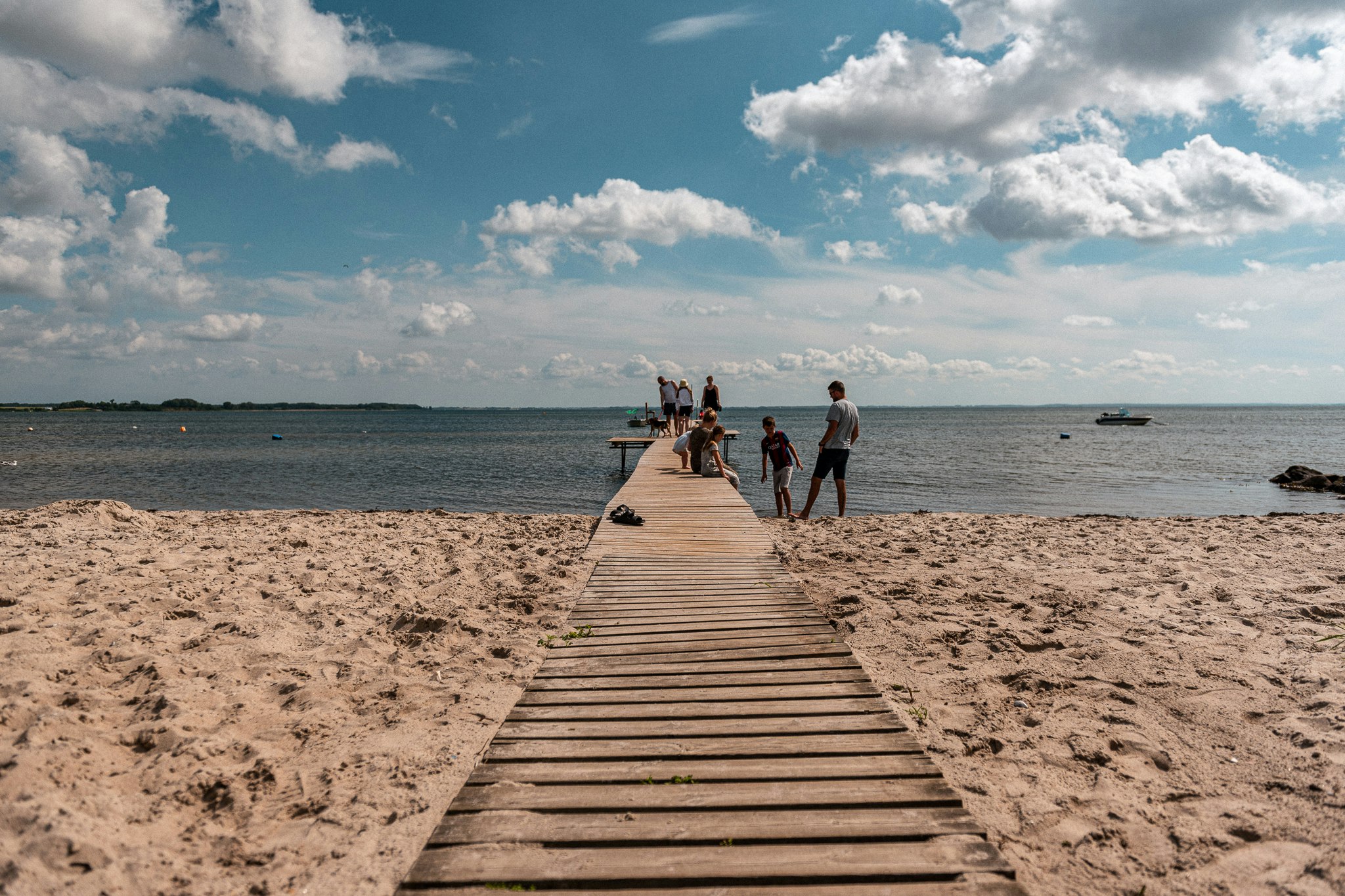 Camping Grønninghoved Strand - Blick auf den Strand am Campingplatz