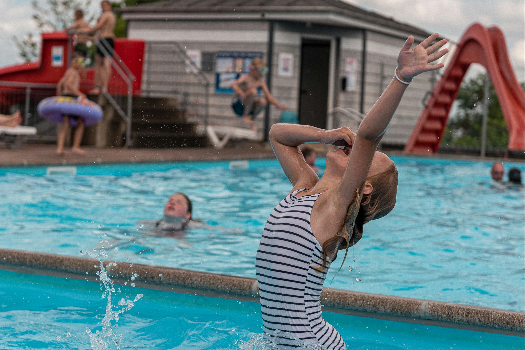 Camping Grønninghoved Strand - Freibad auf dem Campingplatz