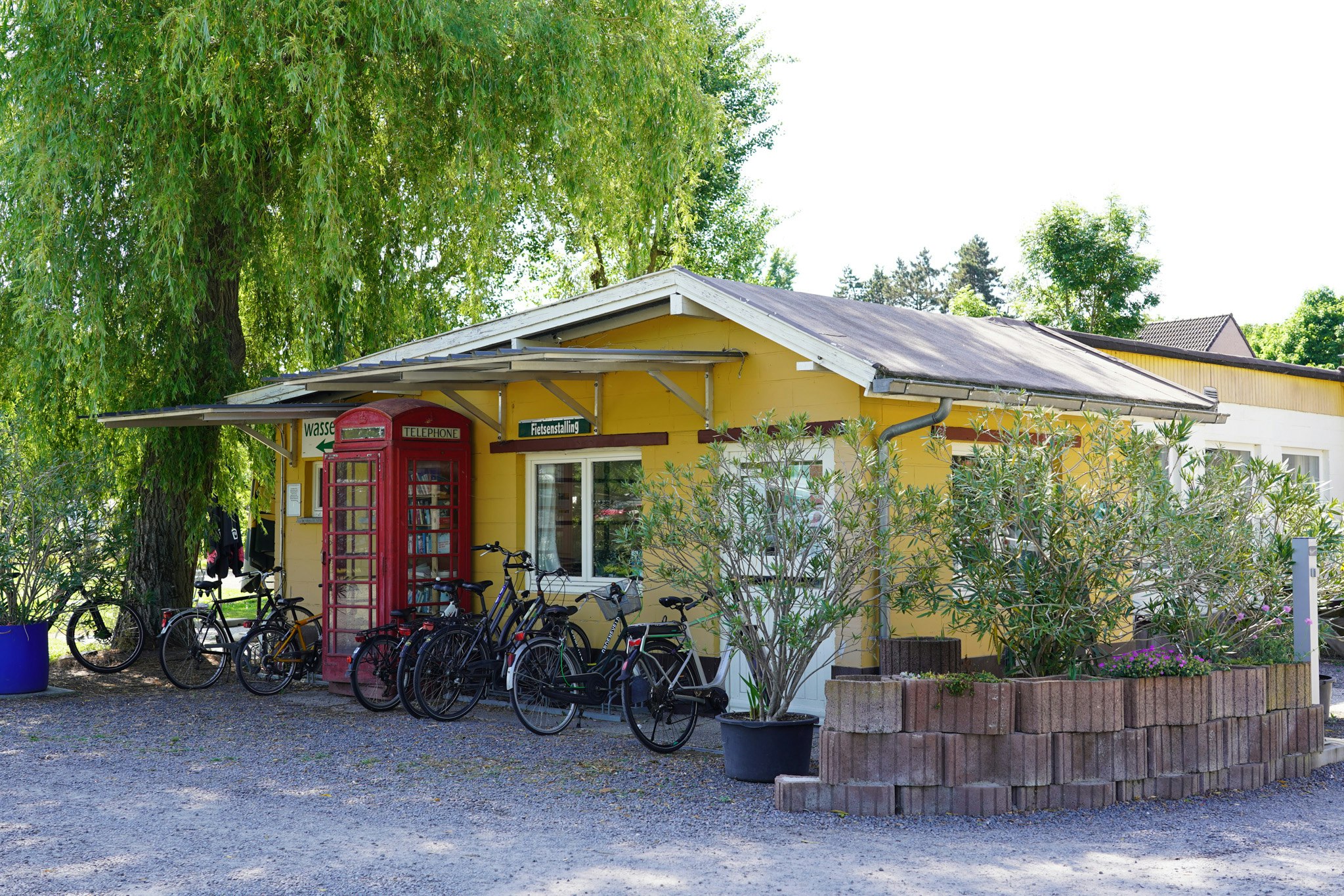 Camping Groeneveld - Gebäude auf dem Campingplatz
