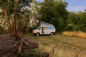 Camping Groß-Eichen - Standplatz in der Natur