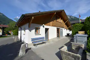 Camping Grund - Sanitärgebäude auf dem Campingplatz