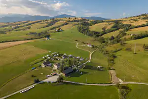 Camping & Guesthouse Sedliacky Dvor - Campingplatz Luftaufnahme