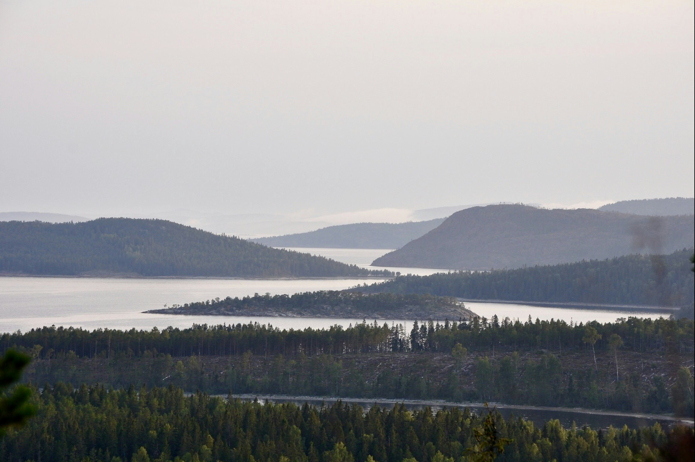 Camping Gullviks Havsbad  - Luftaufnahme des Campingplatzes am Wasser