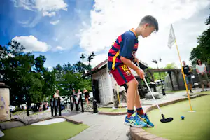 Camping Gustavsvik - Minigolf auf dem Campingplatz