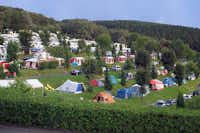 Camping Gut Kalberschnacke  -  Blick auf den Campingplatz