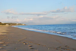 Camping Gythion Bay - Badestrand beim Campingplatz