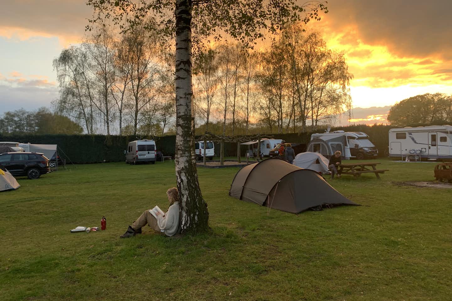 Camping Halve Maan - Zelt- und Stellplätze auf dem Campingplatz