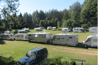 Camping Harmonie - Wohnwagenstellplatz und Wohnmobilstellplatz vom Campingplatz im Grünen