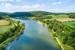 Camping Hasenmühle - Flusslandschaft in der Nähe des Campingplatzes