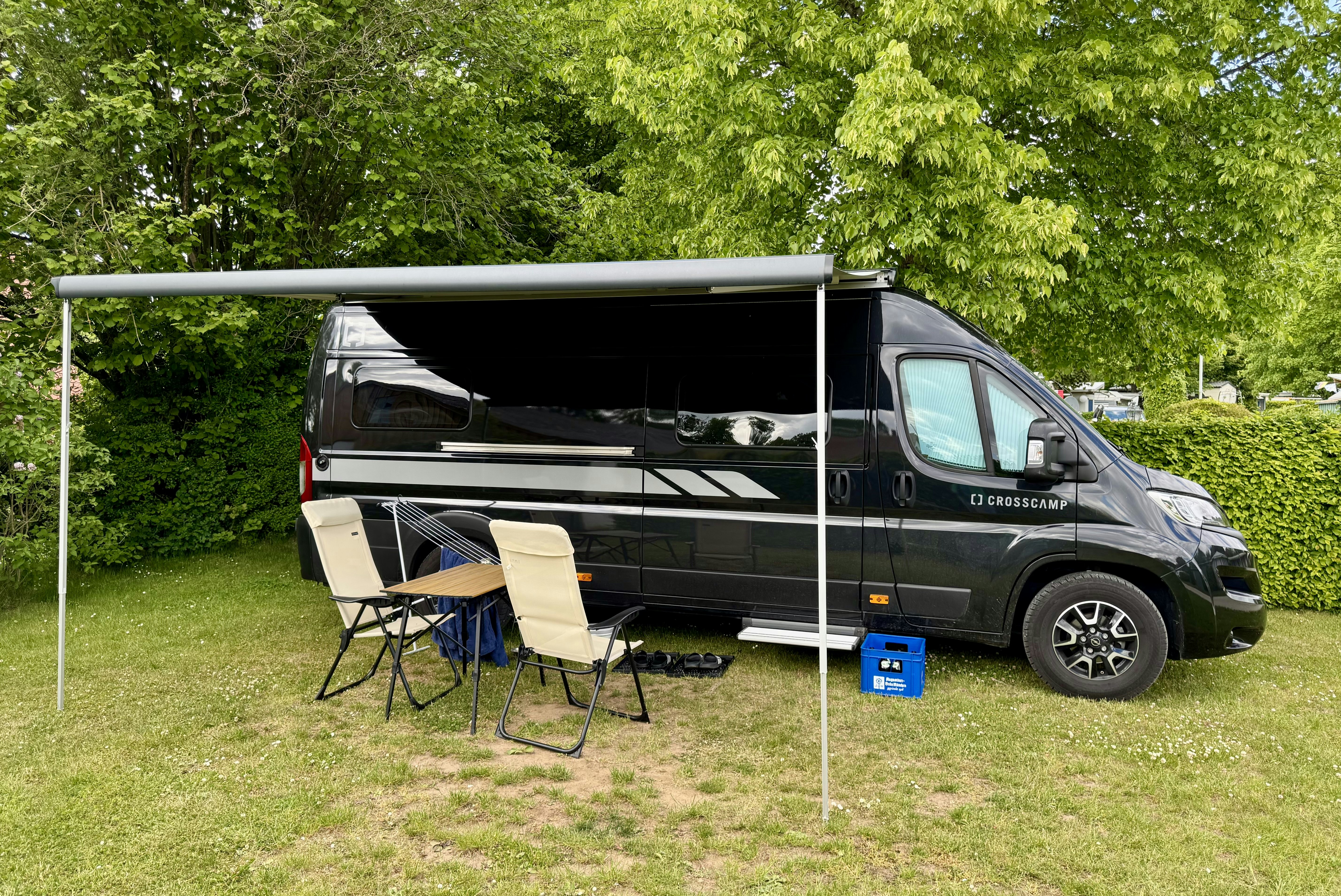 Camping Hasenmühle - Standplätze im Grünen auf dem Campingplatz