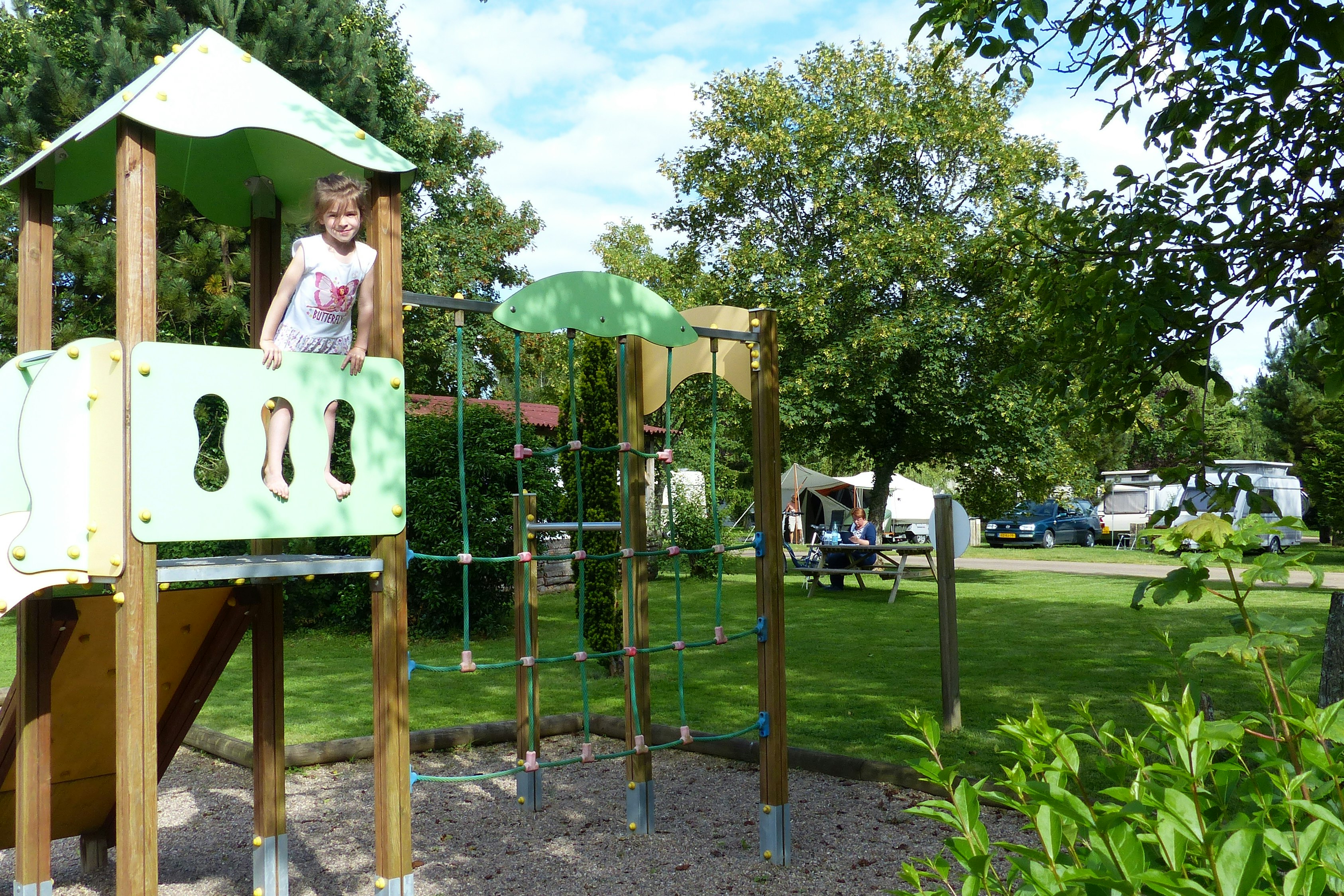 Camping Hautoreille  - Kinderspielplatz auf dem Campingplatz