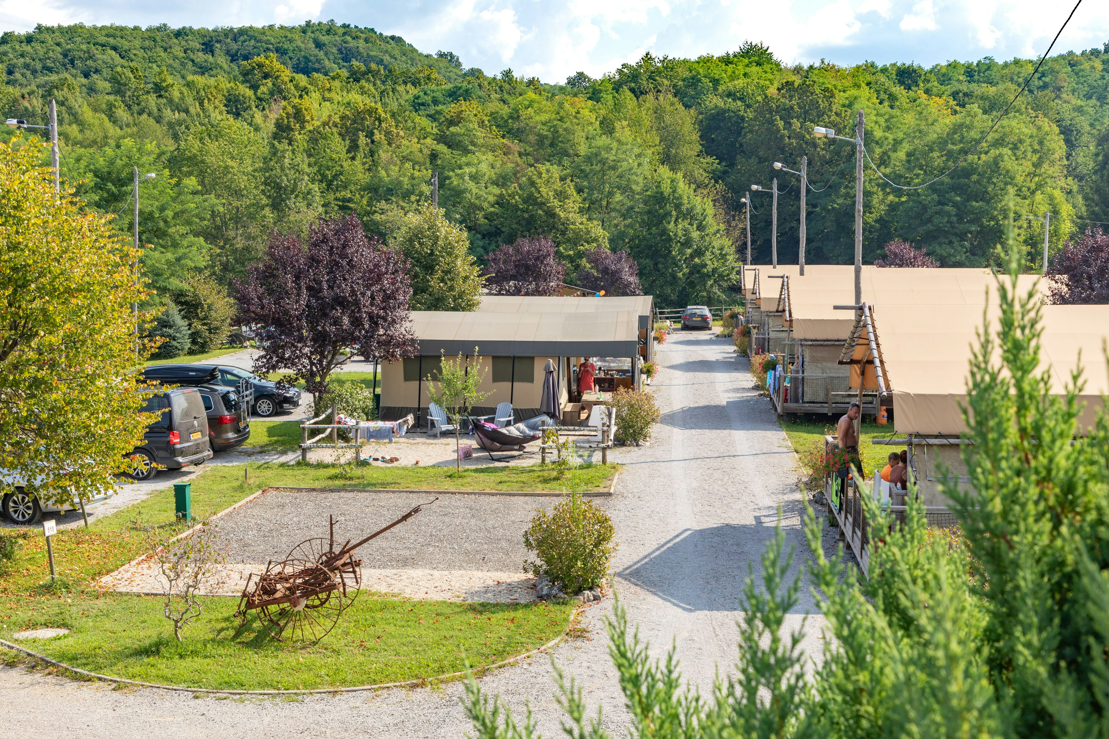 Camping Heart of Nature Srakovcic - Glamping-Zelte auf dem Campingplatz