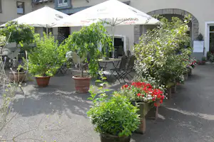 Camping Heilhauser Mühle - Restaurant Terrasse