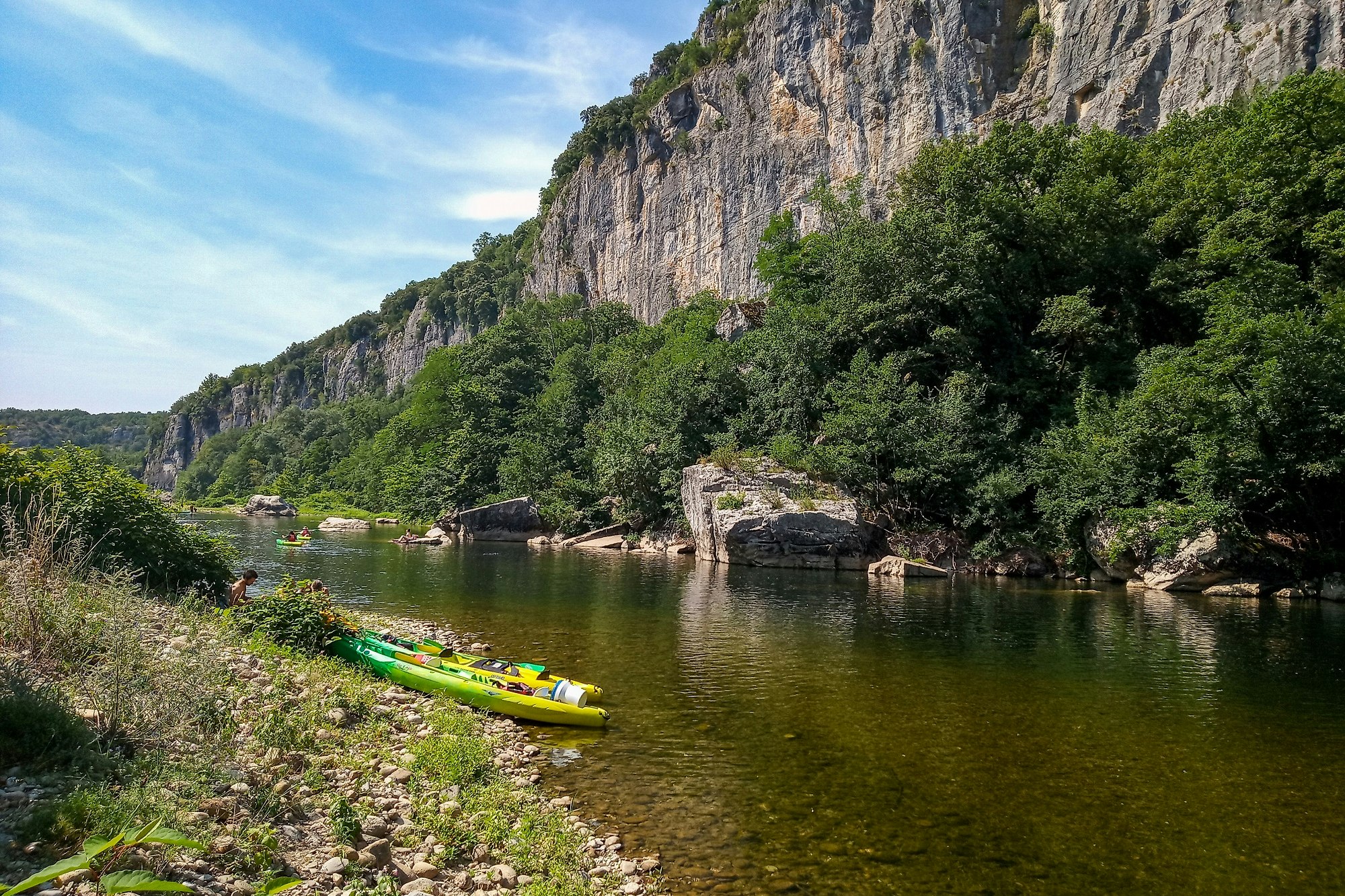Camping Hello Soleil - Fluss in der Nähe des Campingplatzes