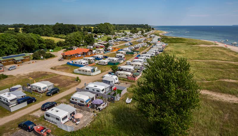 Camping Hemmelmark - Campingplatz an der Ostsee bei Kiel aus der Vogelperspektive