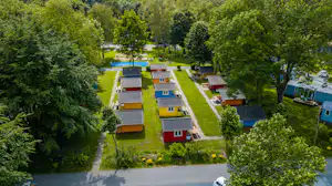 EuroParcs Het Amsterdamse Bos Camping Het Amsterdamse Bos - Blick auf die Mobilheime aus der Vogelperspektive