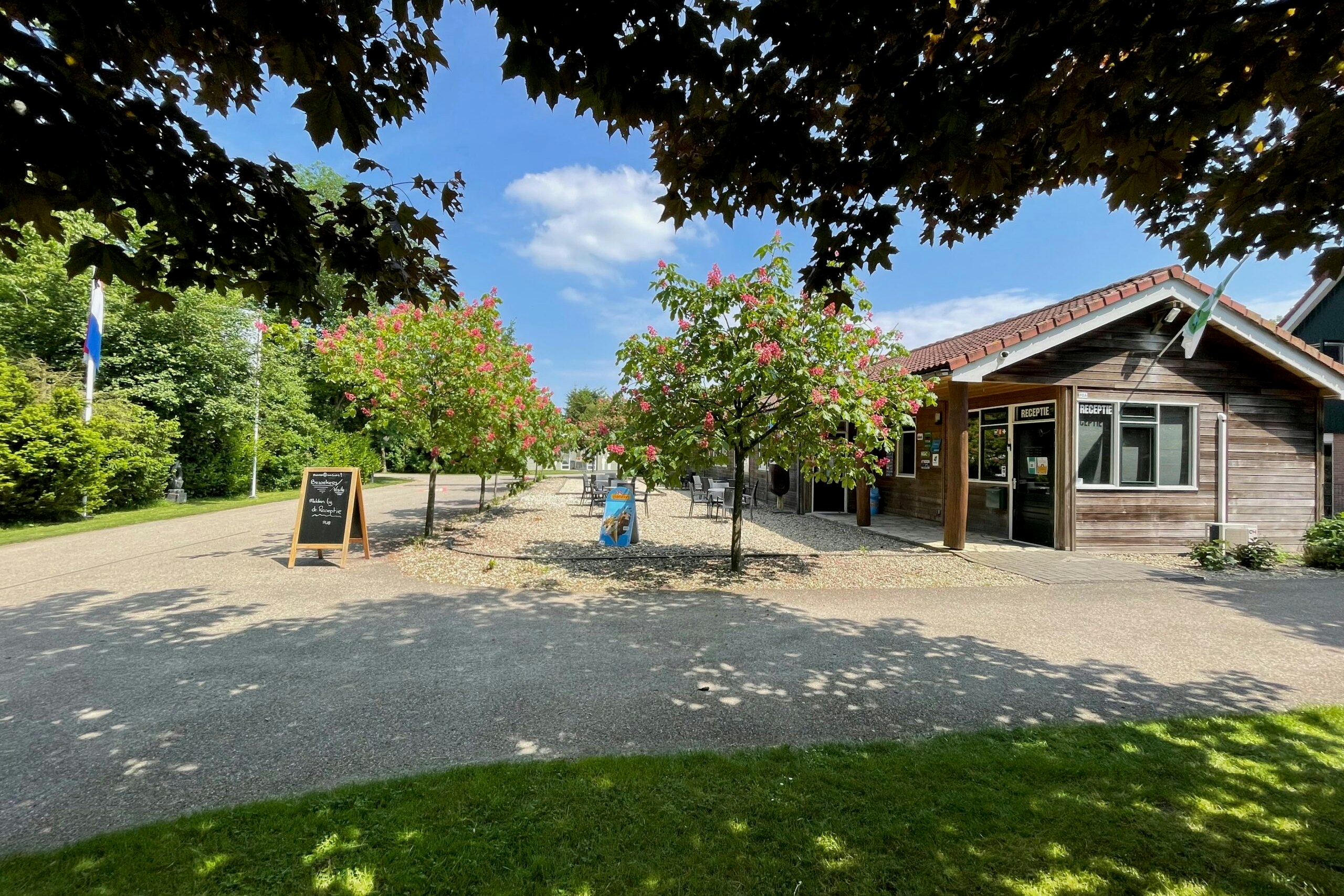 Camping Het Groene Bos - Rezeption des Campingplatzes
