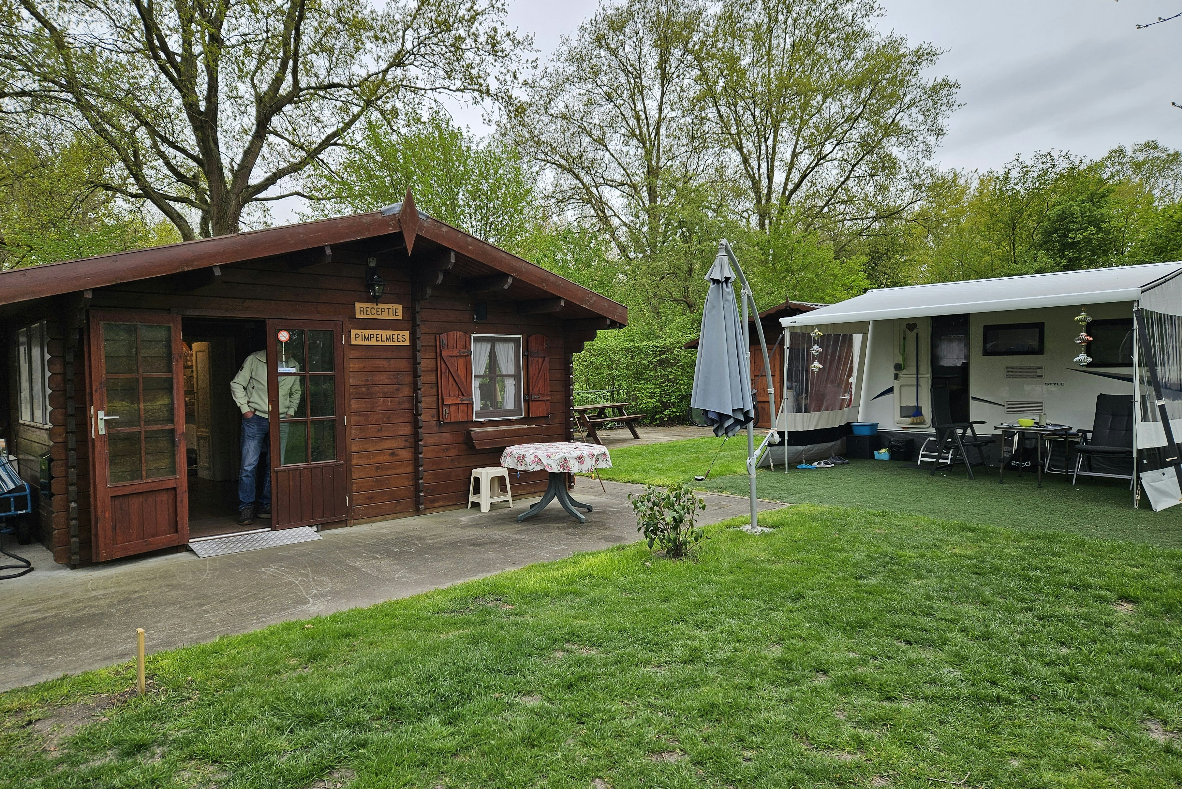 Camping Het Groene Hart - Rezeption des Campingplatzes