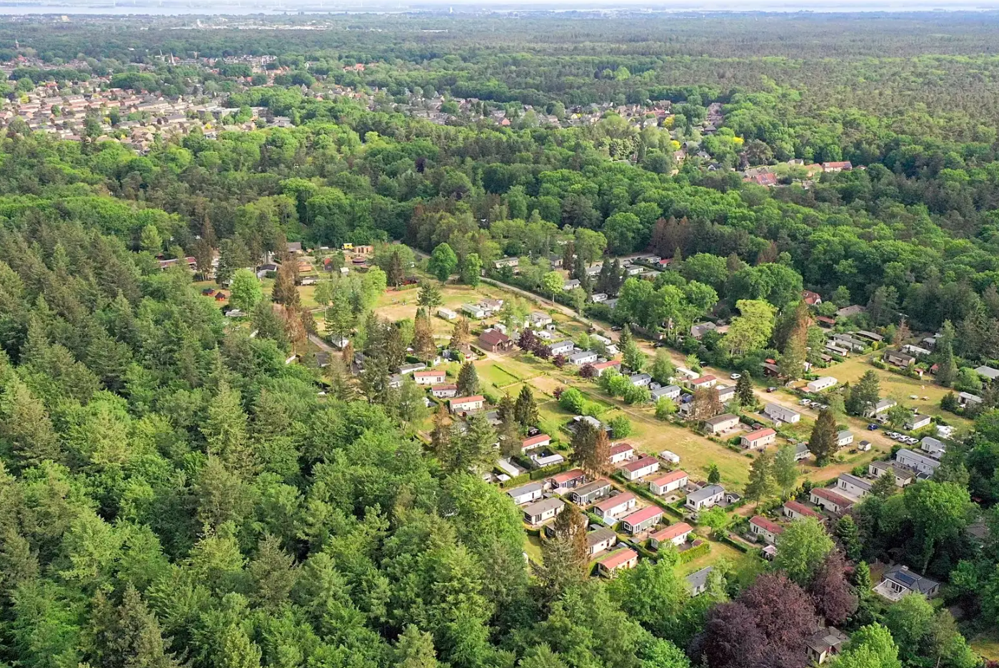 Camping Het Vossenhol  - Campingplatz aus der Vogelperspektive