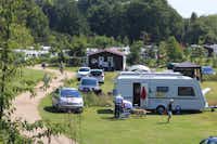 Camping Het Winkel - der Wohnwagen- und Zeltstellplatz des Campinggeländes