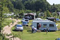 Camping Het Winkel - der Wohnwagen- und Zeltstellplatz des Campinggeländes