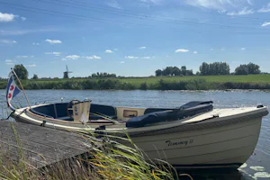 Camping Hiddema State - Blick auf die Bootsanlegestelle